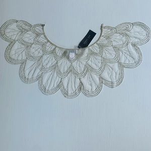 jenny yoo tory beaded tulle caplet